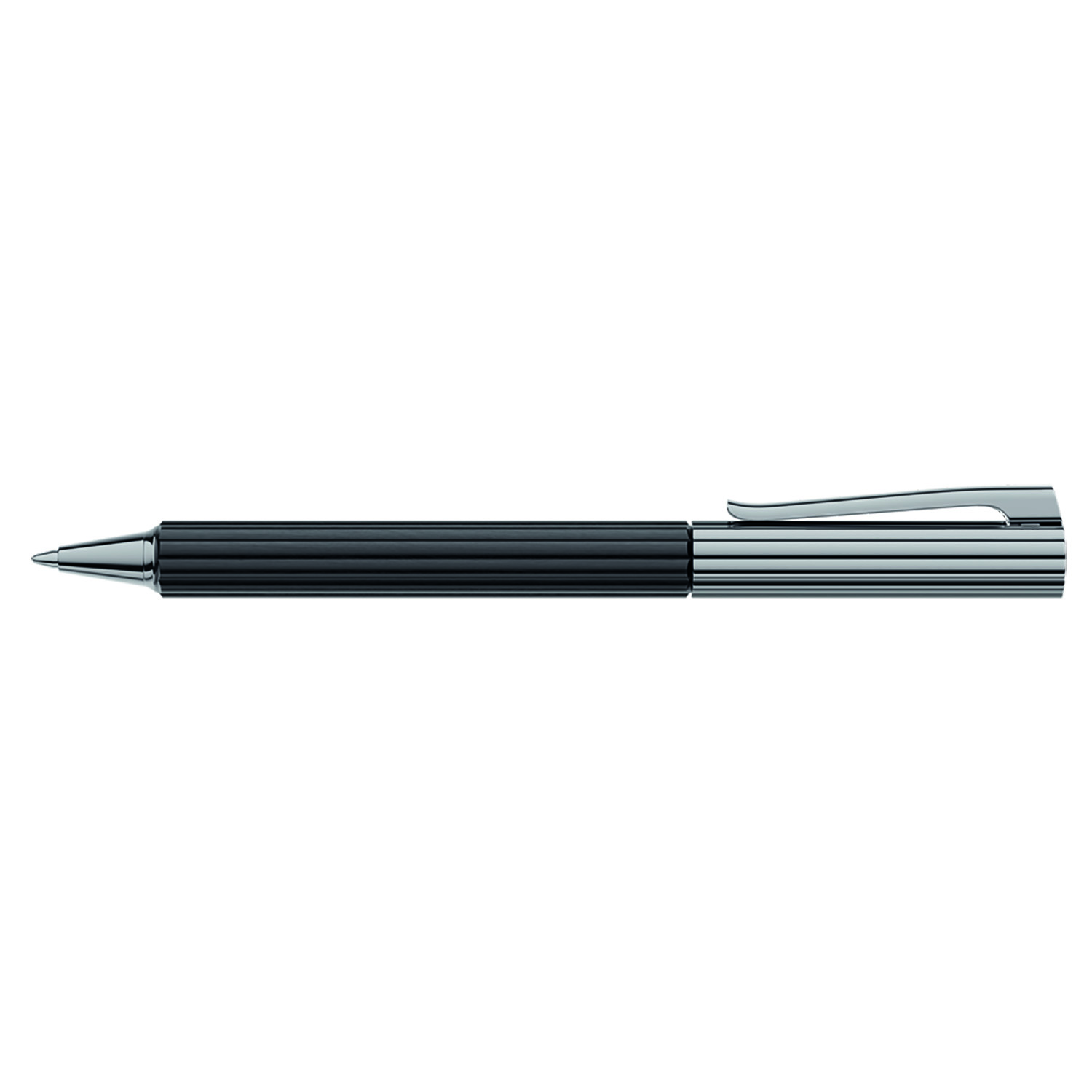Graf von Faber-Castell ボールペン ブラック ファーバーカステル ボールペン ギロシェ ブラックエディション